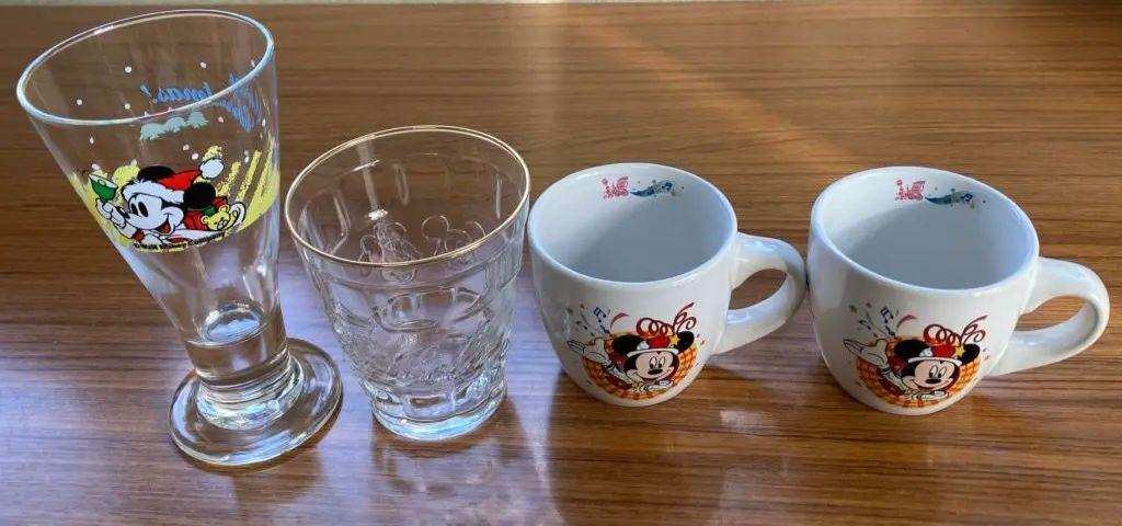 ミッキー・ミニー・ドナルドコップ 7個セット