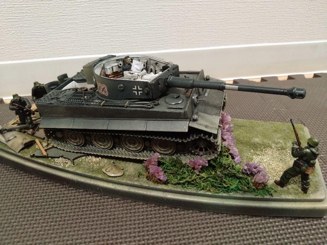 1/35 ドイツ タイガー戦車 ジオラマ