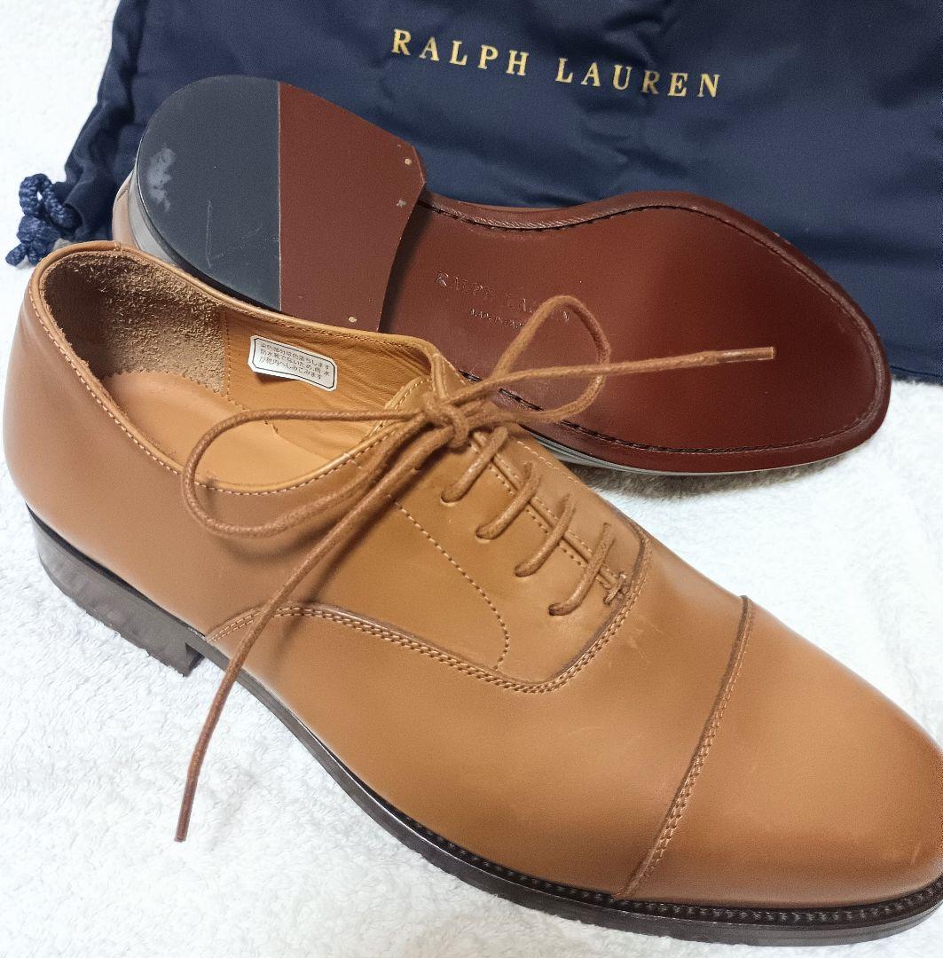 靴 RALPH LAUREN STRAIGHT TIP SIZE8