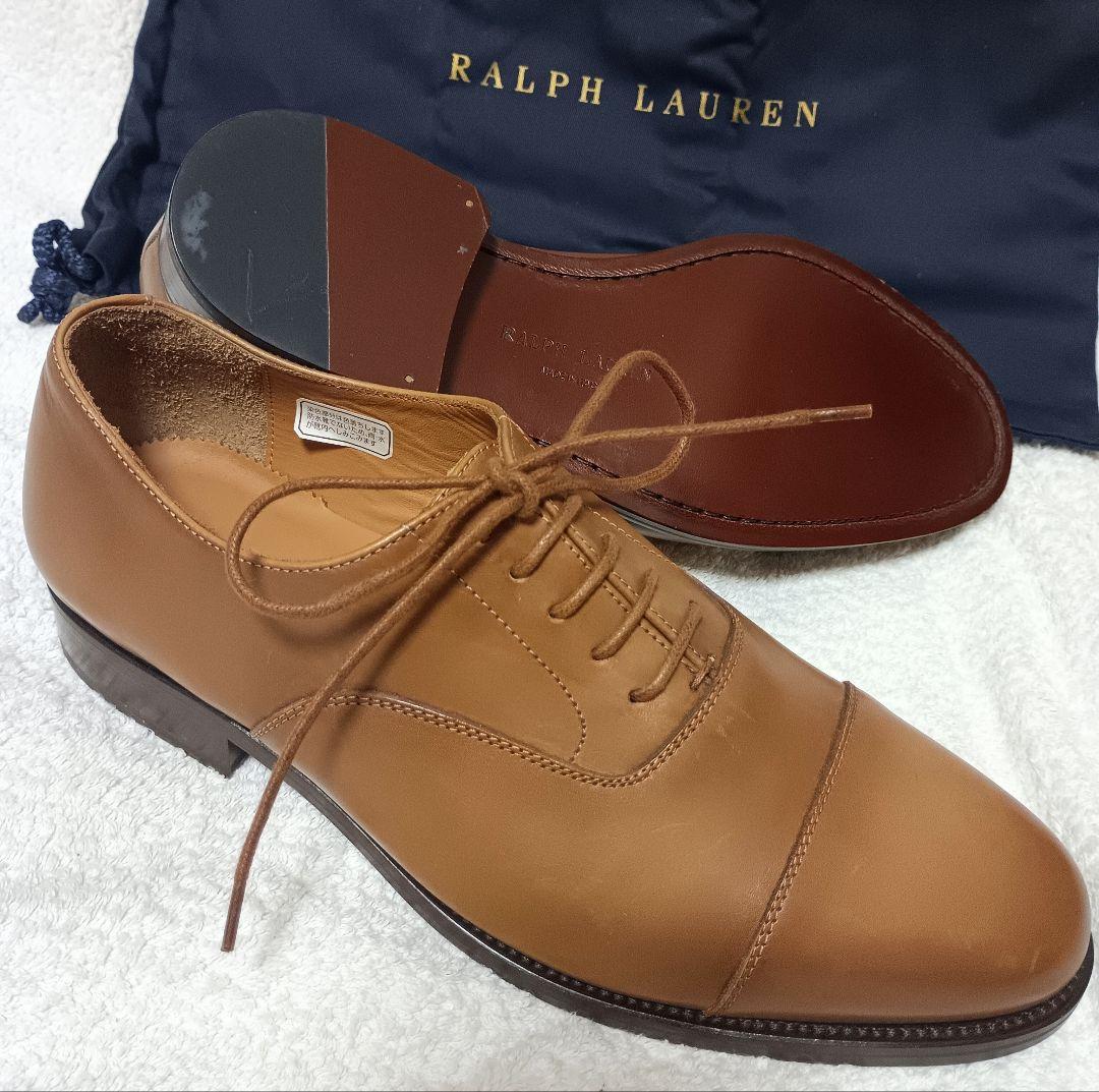 靴 RALPH LAUREN STRAIGHT TIP SIZE8