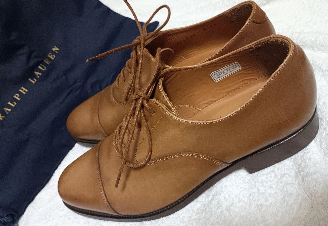 靴 RALPH LAUREN STRAIGHT TIP SIZE8