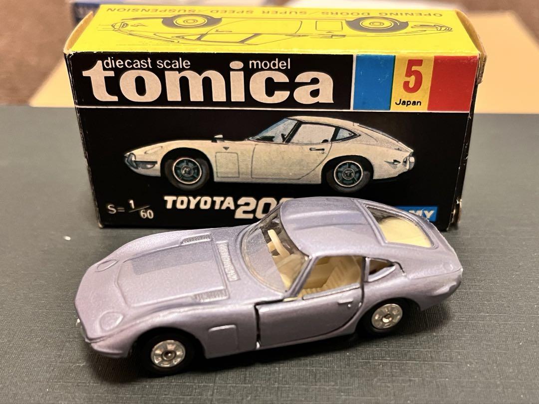 爆買い！ トミカ 黒箱 トヨタ2000GT ミニカー 1Eホイール ミニカー