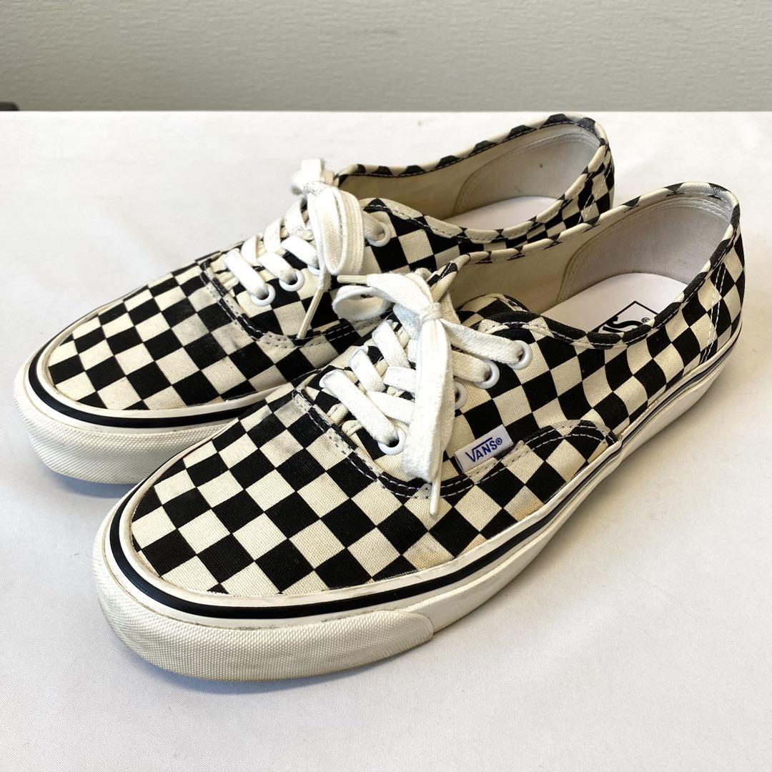 VANS バンズ アナハイム オーセンティック チェッカー 28.5cm