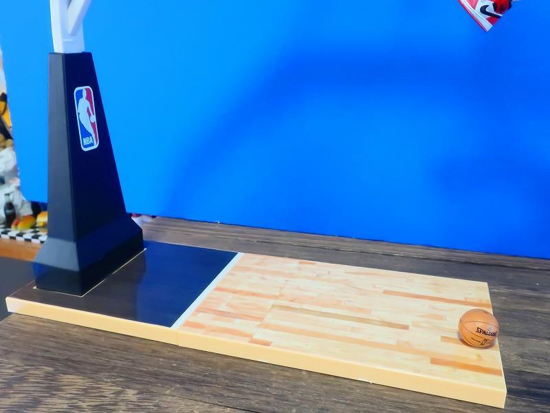 ダンクシュート ジオラマ模型 マイケルジョーダン風 NBA スラムダンク等に♪ ダンクシュート ジオラマ模型 マイケルジョーダン風 NBA
