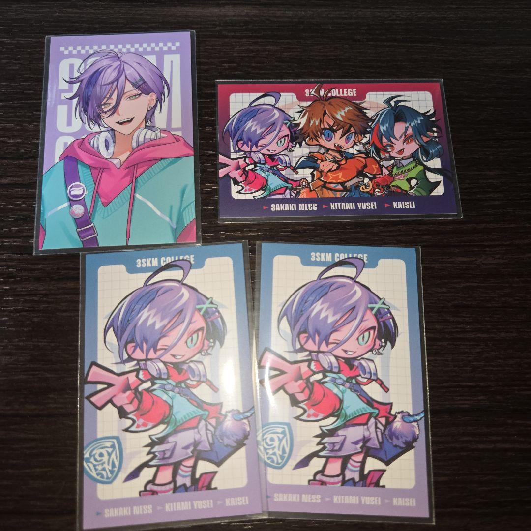 にじさんじ 3SKM welcomegoods ランダムチェキ 榊ネス 榊ネス にじさんじ 3SKM ランダム フォト風カード チェキ 榊