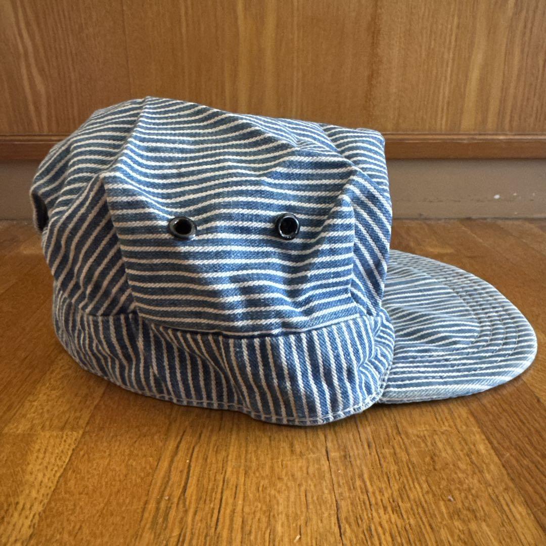 希少◎ 70s Lee USA製 ヒッコリー ワークキャップ ビンテージ