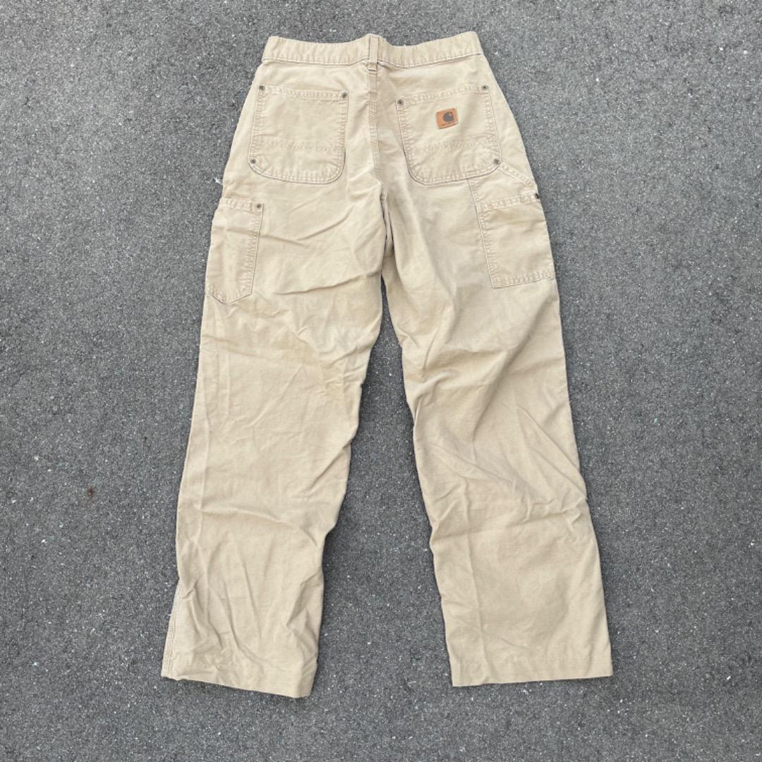 B 古着 Carhartt カーハート ダブルニー ペインターパンツ 30x32