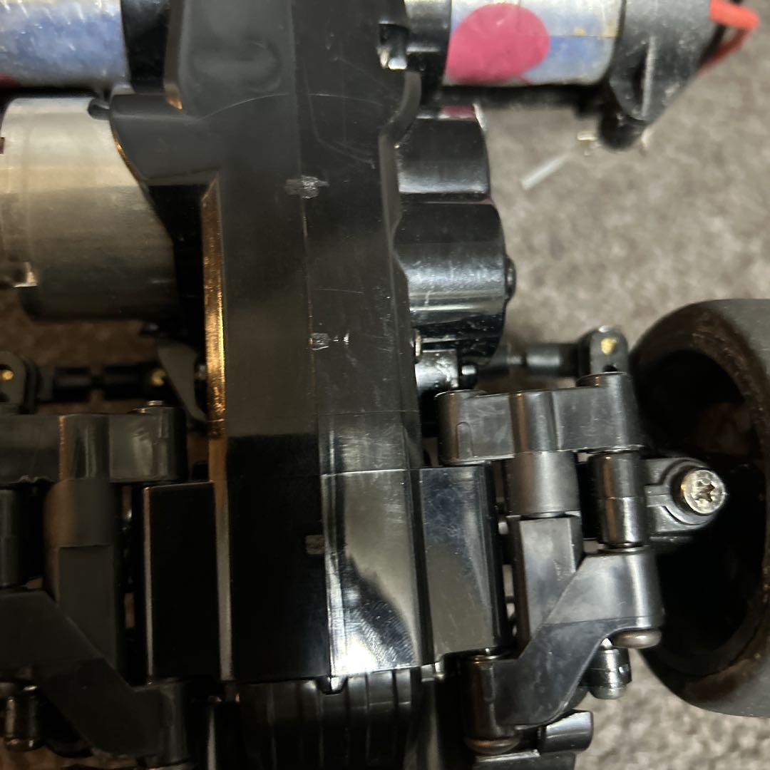 メカ無し　タイヤ無し　モーターのみ　タミヤ　M-05 シャーシ　Mシャーシ