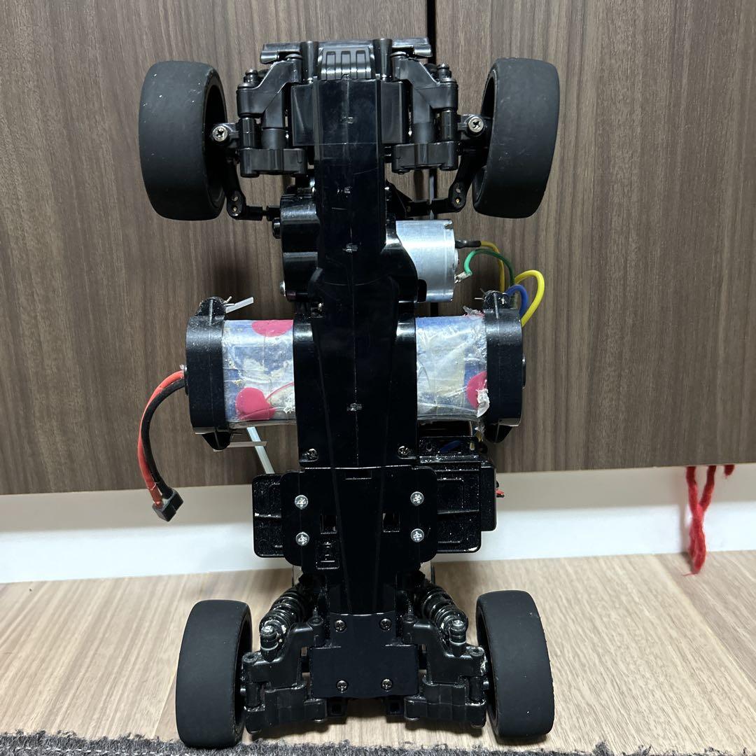 メカ無し　タイヤ無し　モーターのみ　タミヤ　M-05 シャーシ　Mシャーシ