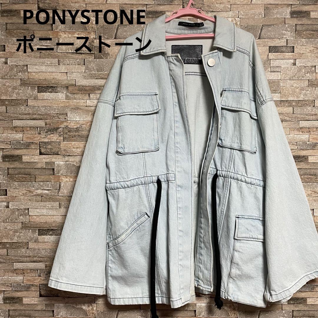 PONY STONE ポニーストーン　デニムジャケット M