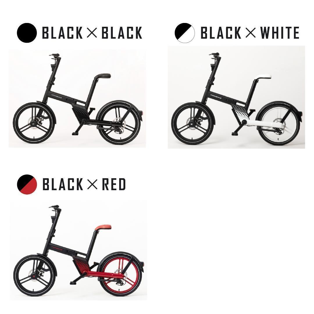 HONBIKE STONE PLUS ブラック×レッド
