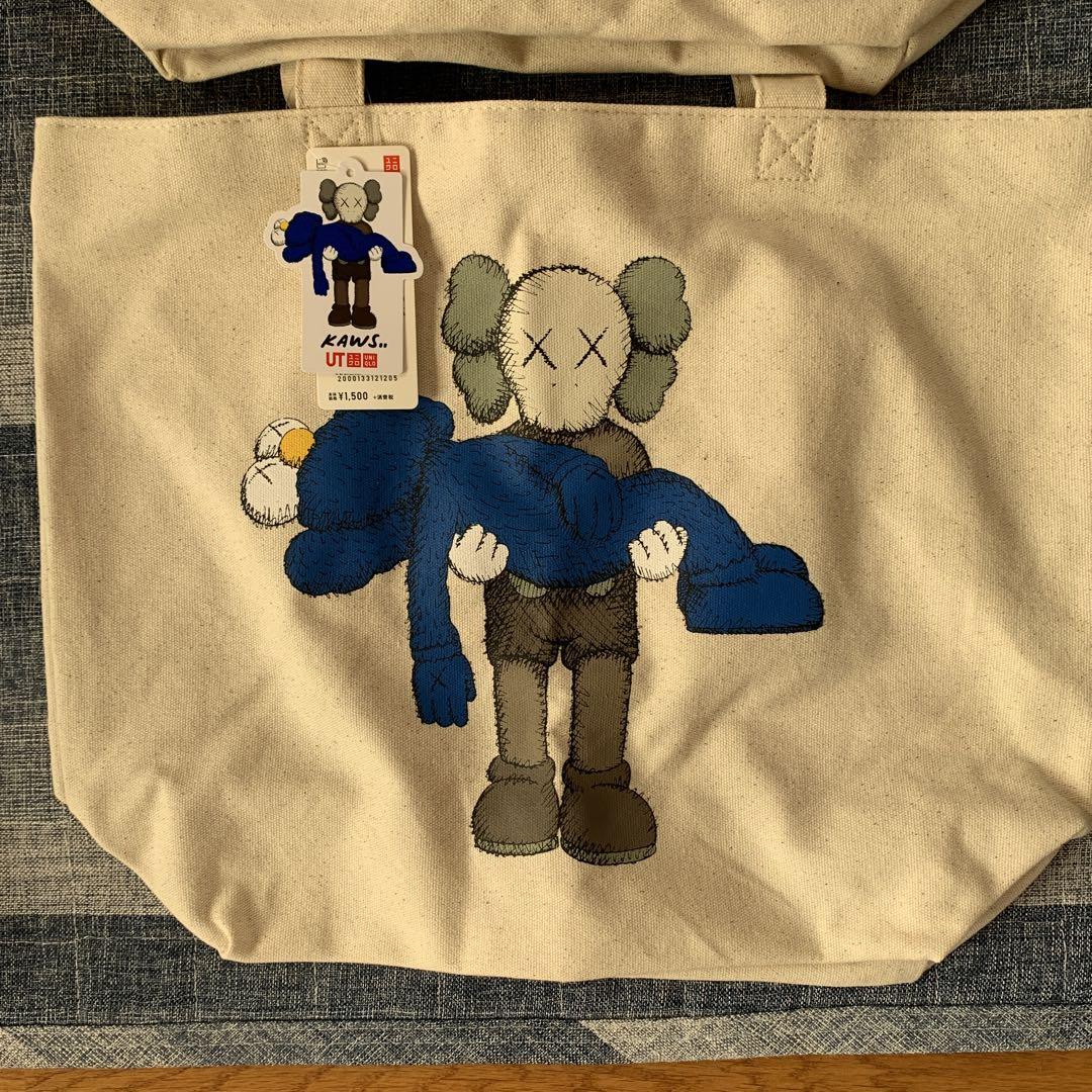 【新品未使用】ユニクロ KAWS カウズ トートバッグ　4点セット