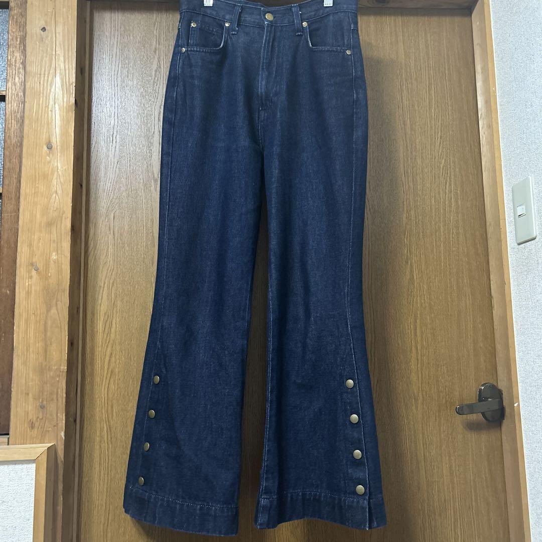 Lee フレアデニム ブーツカット アメカジ 日本製デニムvintage 古着