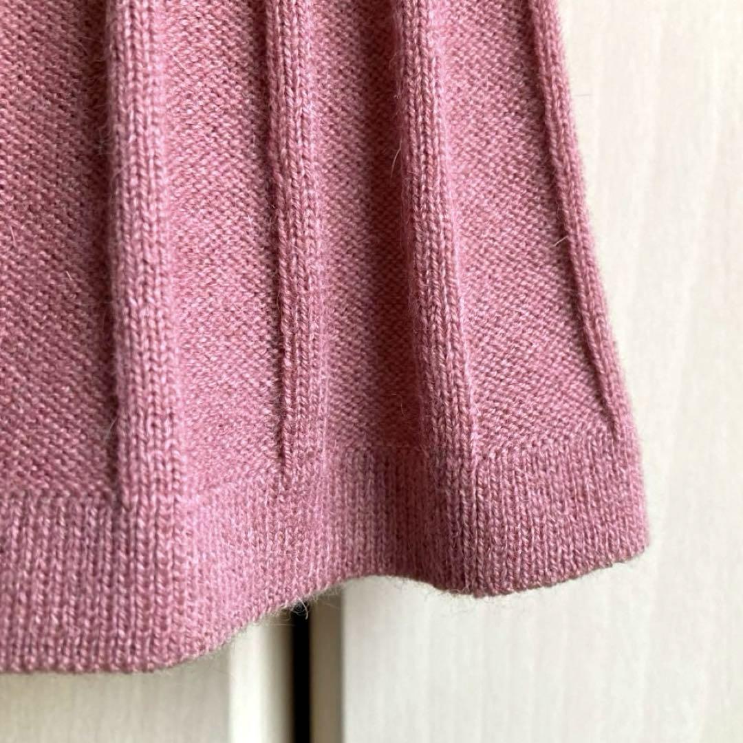 SONIA RYKIEL イタリア製 ウール・アンゴラリブニットスカート I42 SONIA RYKIEL イタリア製 ウール・アンゴラリブニットスカート I42
