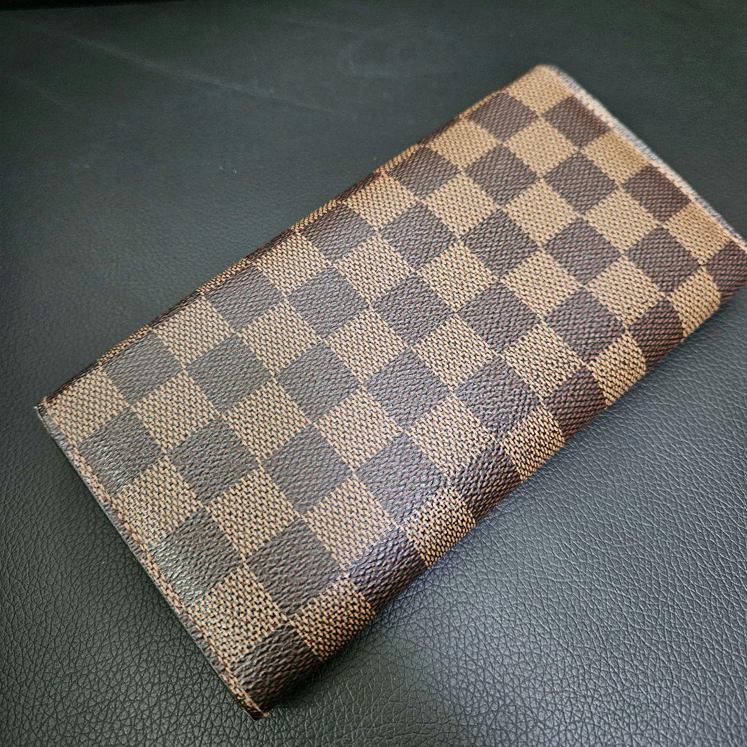 【良品】ルイ・ヴィトン ダミエ ポルトフォイユ・サラ 長財布