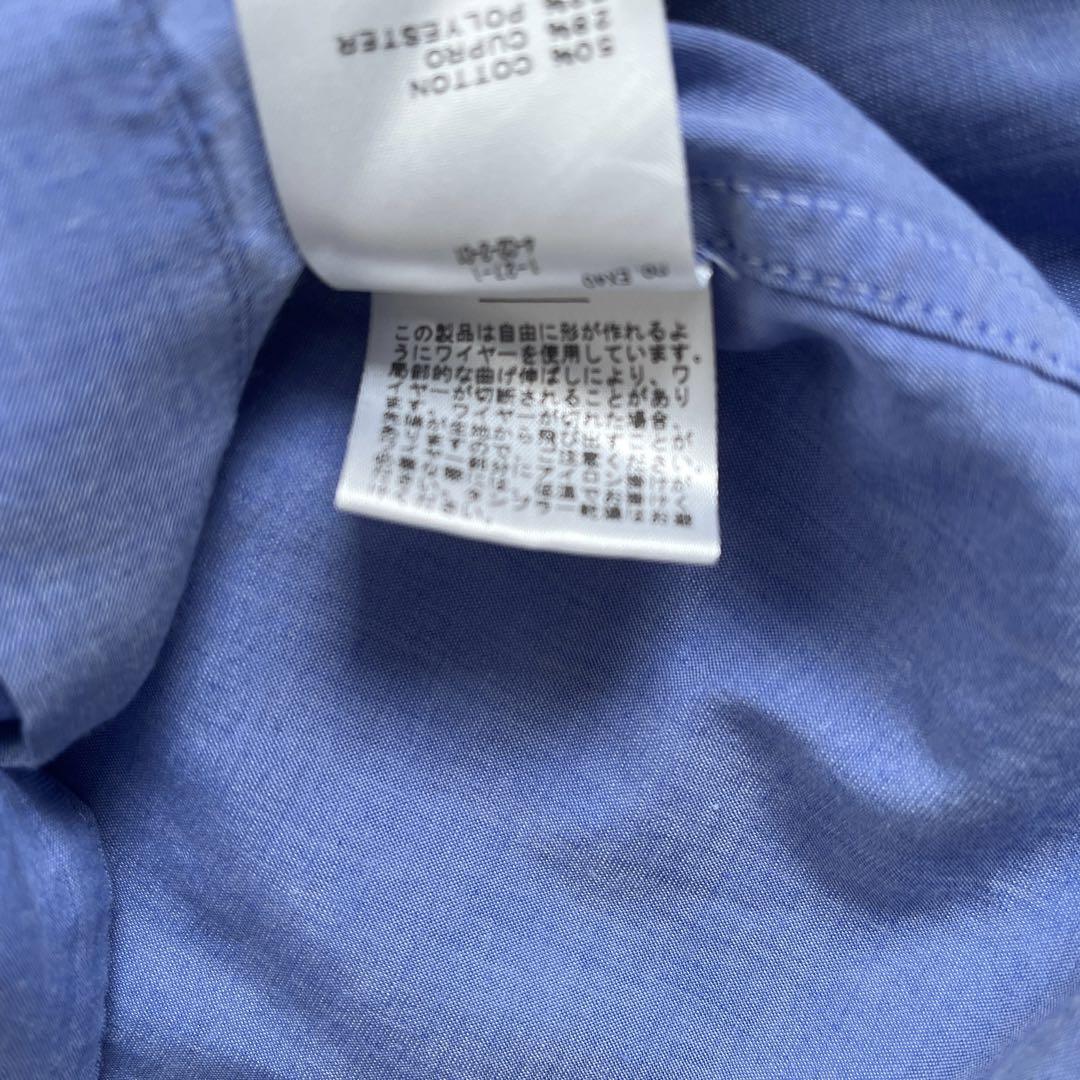ドゥーズィエムクラス オーバーサイズチュニックシャツ 襟