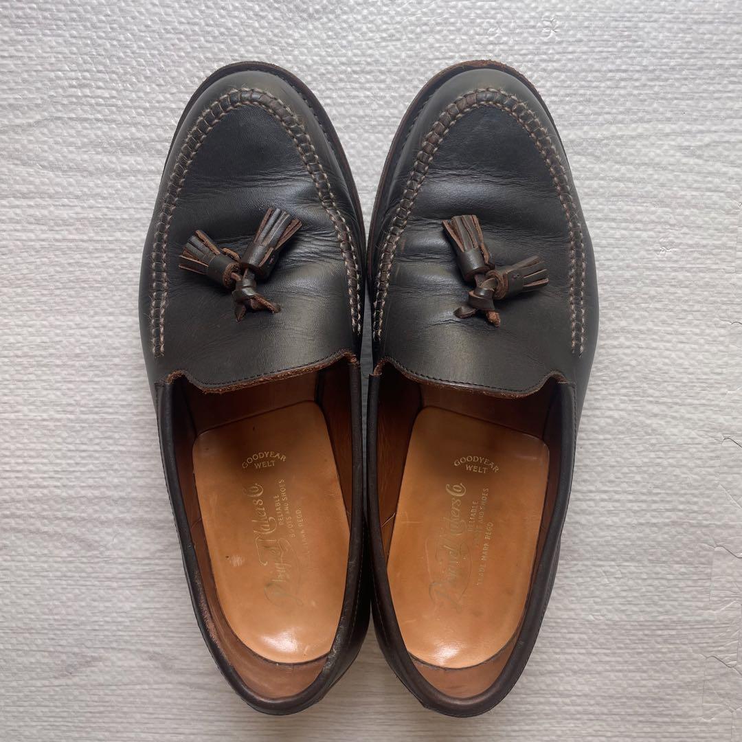 PHIGVEL ★TASSELED LOAFER ★8 1/2 ★D.BROWN
