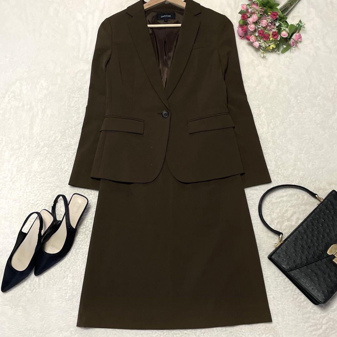 ✨極美品✨アンタイトル☆ストレッチ セットアップ スーツ