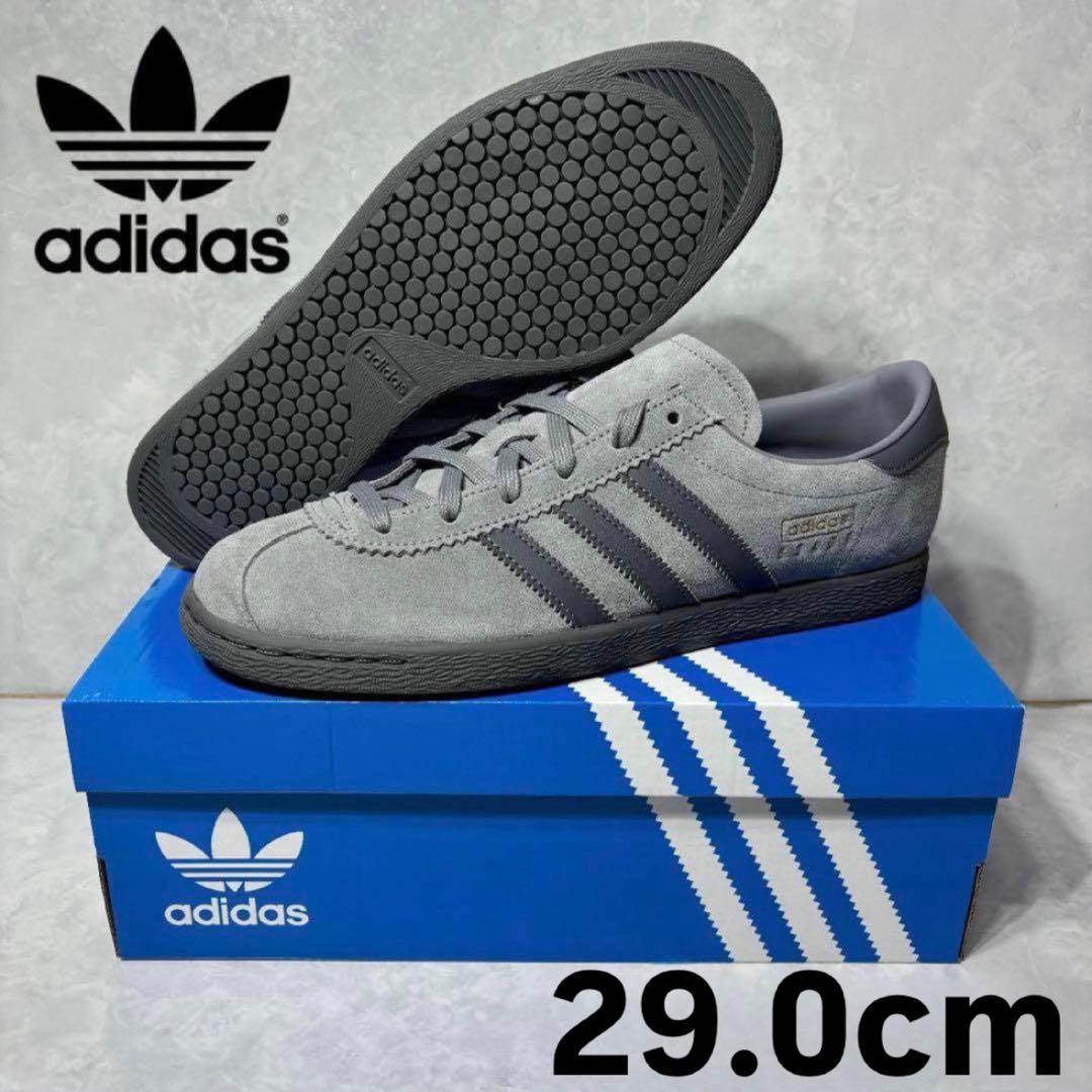 新品 アディダス オリジナルス シュタット グレー ゴールドメタリック 29.0