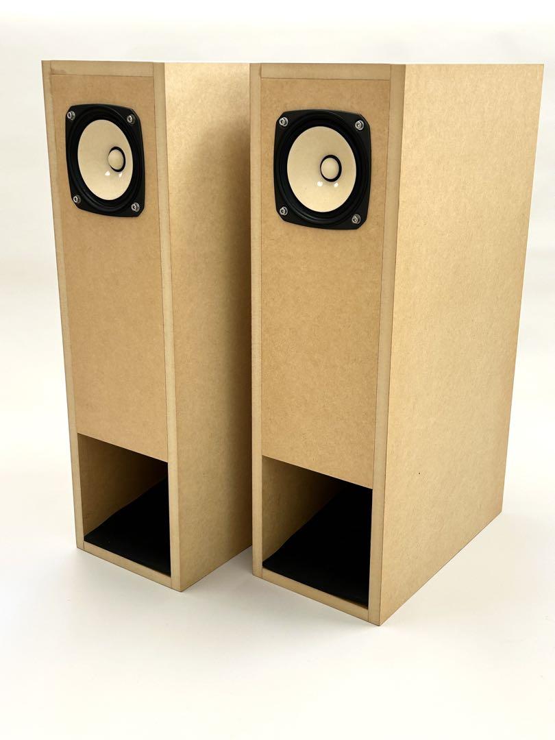 Fostex12cm バックロードホーン＋バスレフ スピーカー