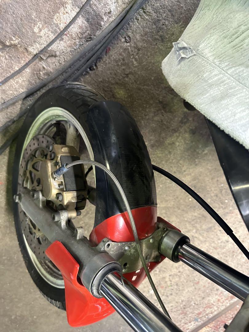当時物 RZ 250 350 外装 赤 画像6