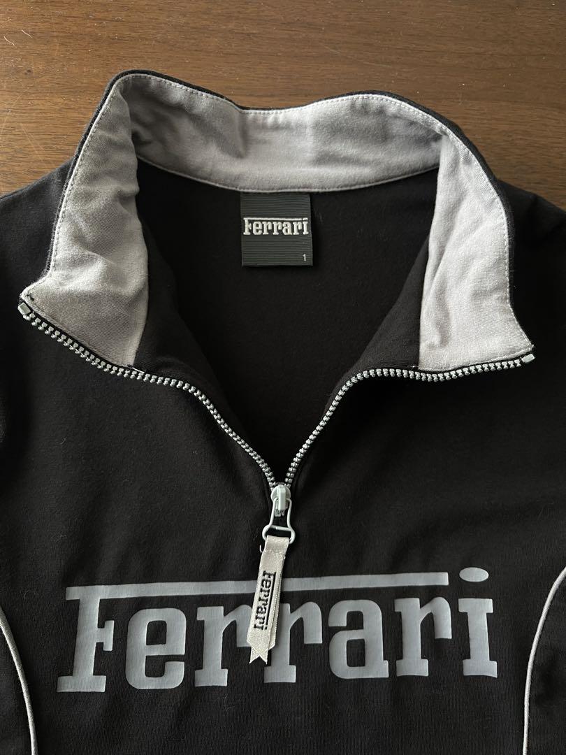 Ferrari ハーフジップTシャツ 2色セット