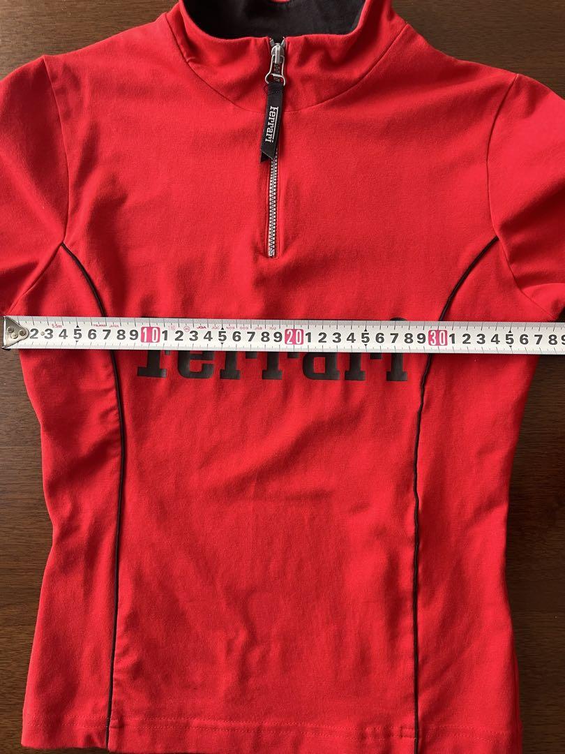 Ferrari ハーフジップTシャツ 2色セット
