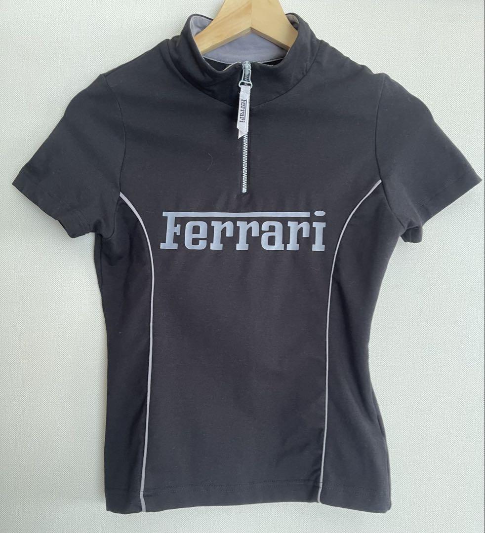 Ferrari ハーフジップTシャツ 2色セット