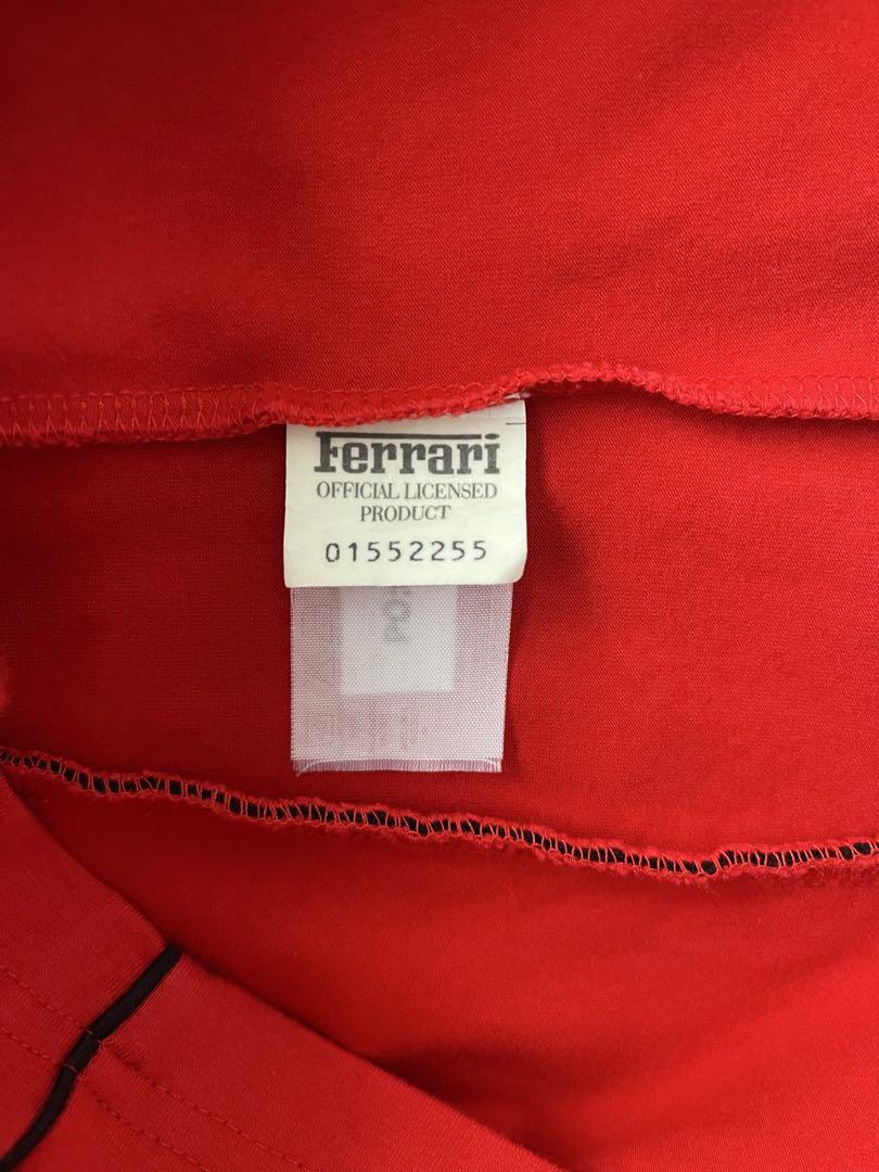 Ferrari ハーフジップTシャツ 2色セット