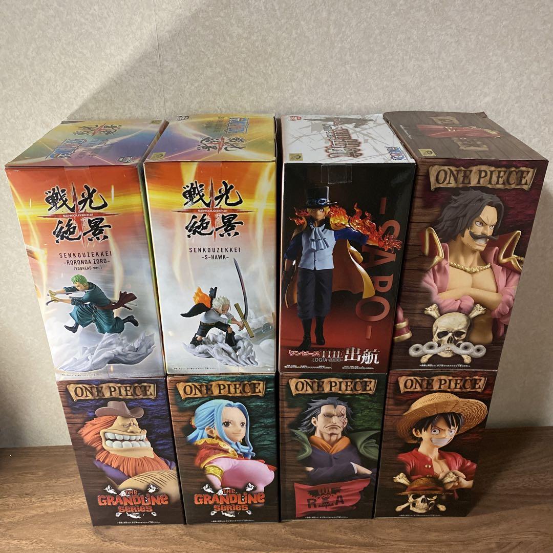 ワンピース　フィギュア　まとめ売り ワンピースフィギュア8点セット！ 未開封！ - メルカリ
