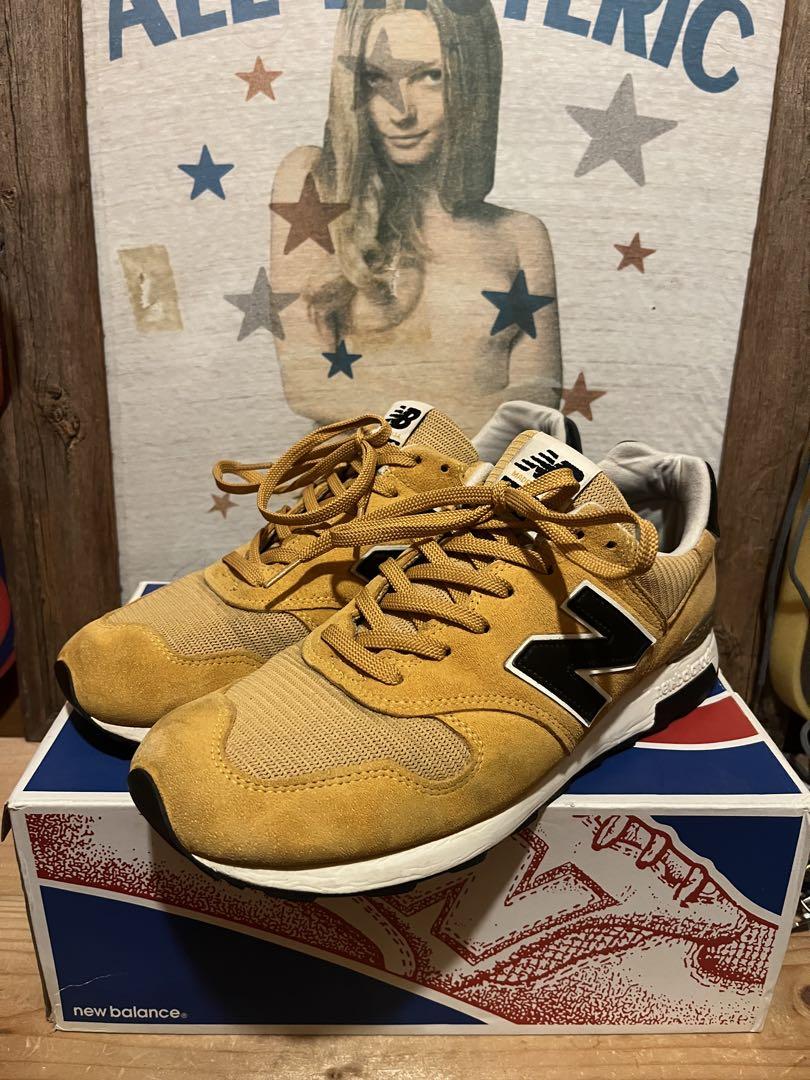 入手困難！ New Balance ☆ made in USA M1400CL イエロー NEW BALANCE ニューバランス M1400CL USA製 スエード メッシュ