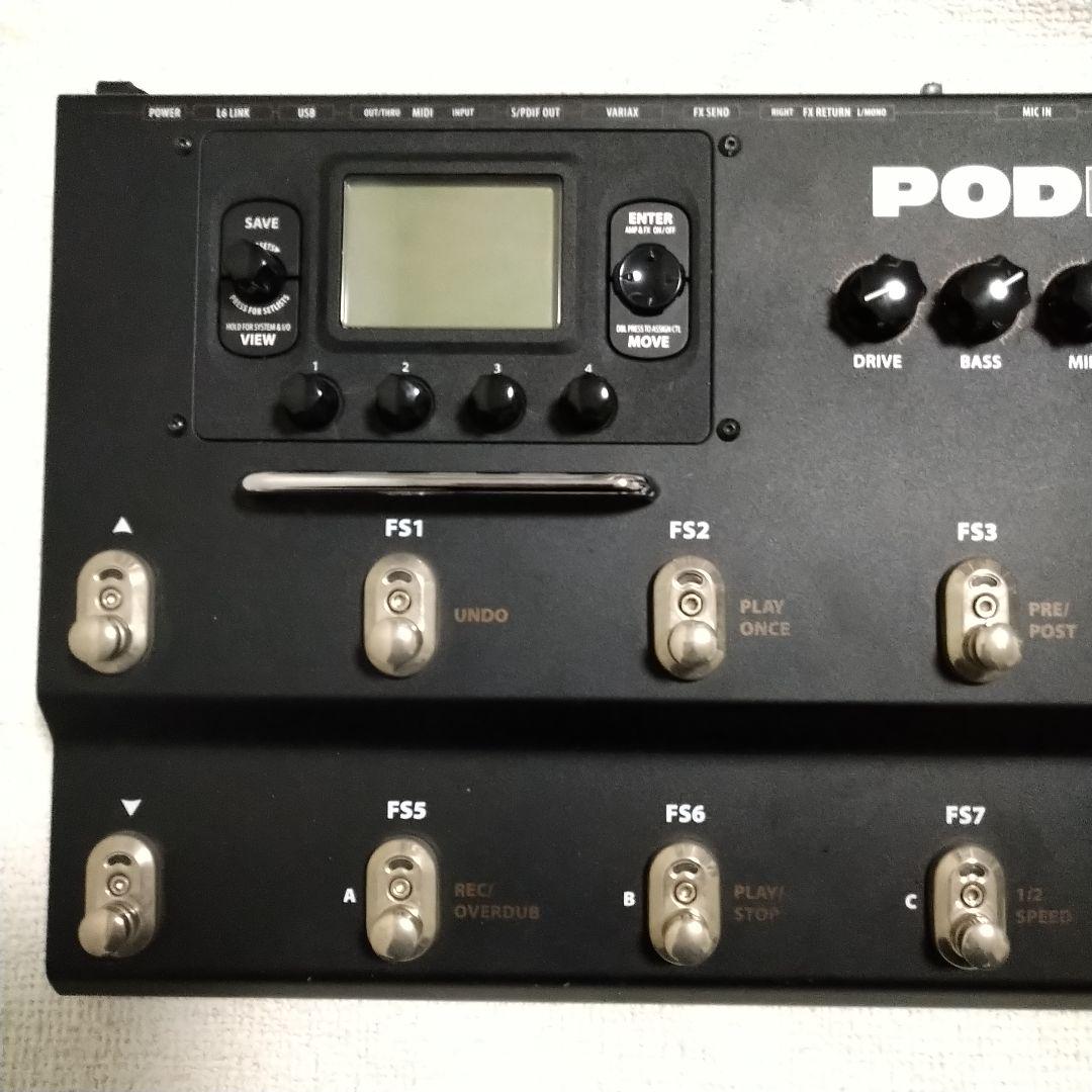 LINE6 POD HD500 アンプシミュレーター マルチエフェクター