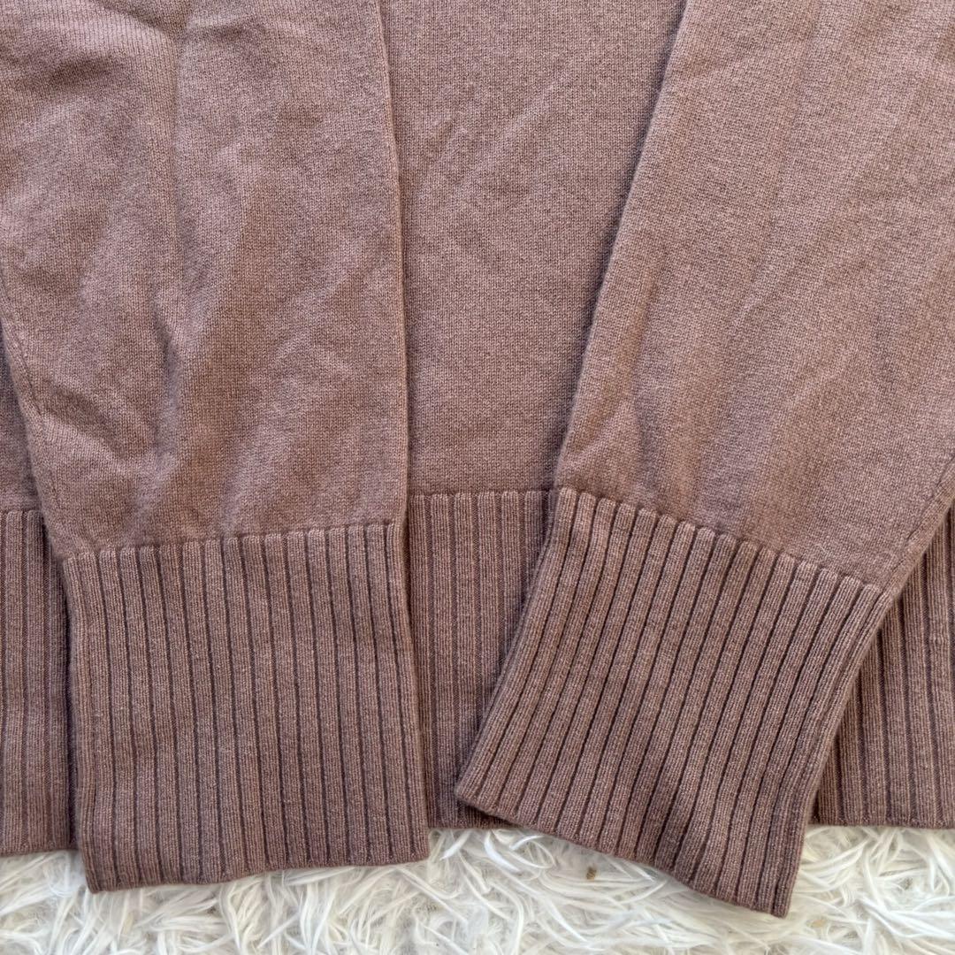 【2025年製 新品】 ハイネック Theory】セオリー ニット S ピンク カシミヤ100% トップス