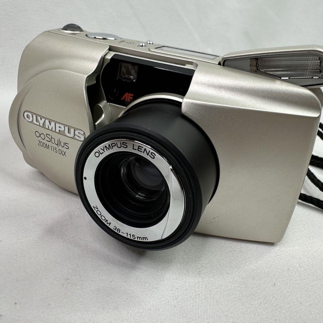 限定お買い得商品 Olympus 美品】 Stylus 完動品 dlx 115 ZOOM フィルムカメラ