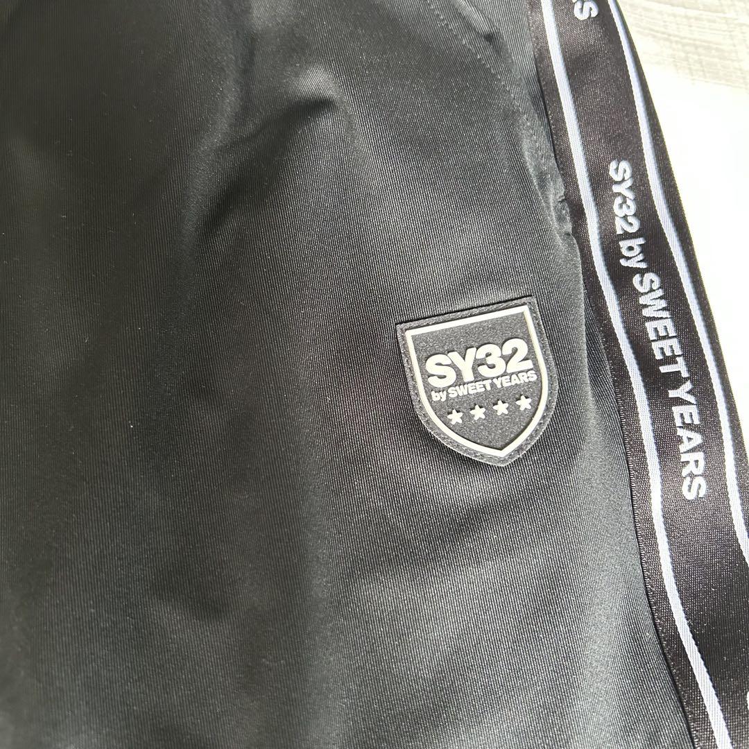 ⭐︎SY32⭐︎新品 トラックパンツ ブラック XL ストレッチ素材