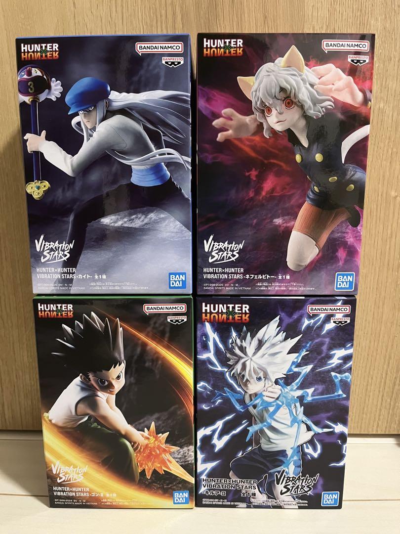 HUNTERxHUNTER キルア ゴン ネフェルピトー カイト フィギュア HUNTERxHUNTER キルア ゴン ネフェルピトー カイト フィギュア