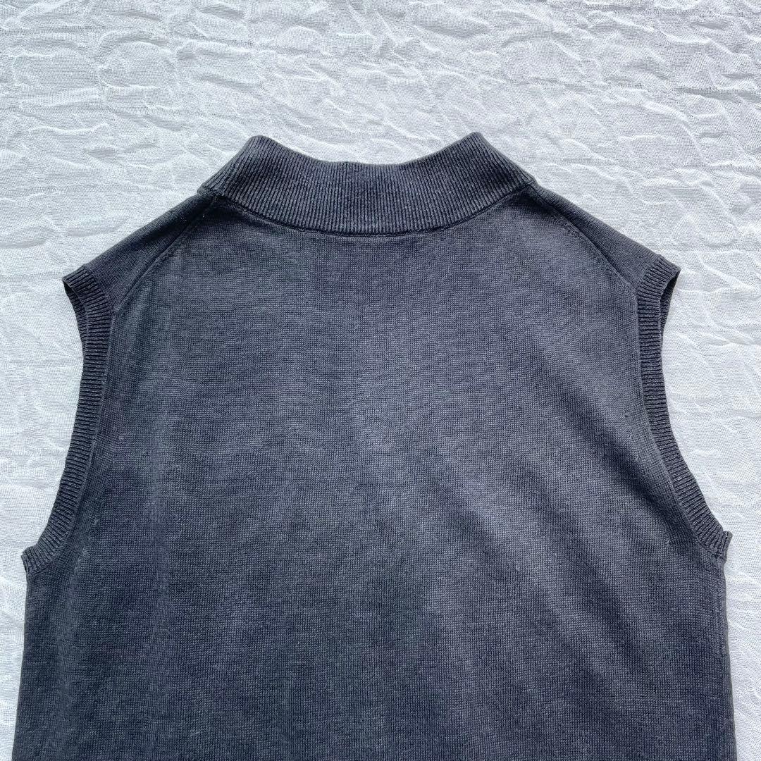 アパルトモン ドゥーズィエムクラス リネン ノースリーブ ニット ハイネック