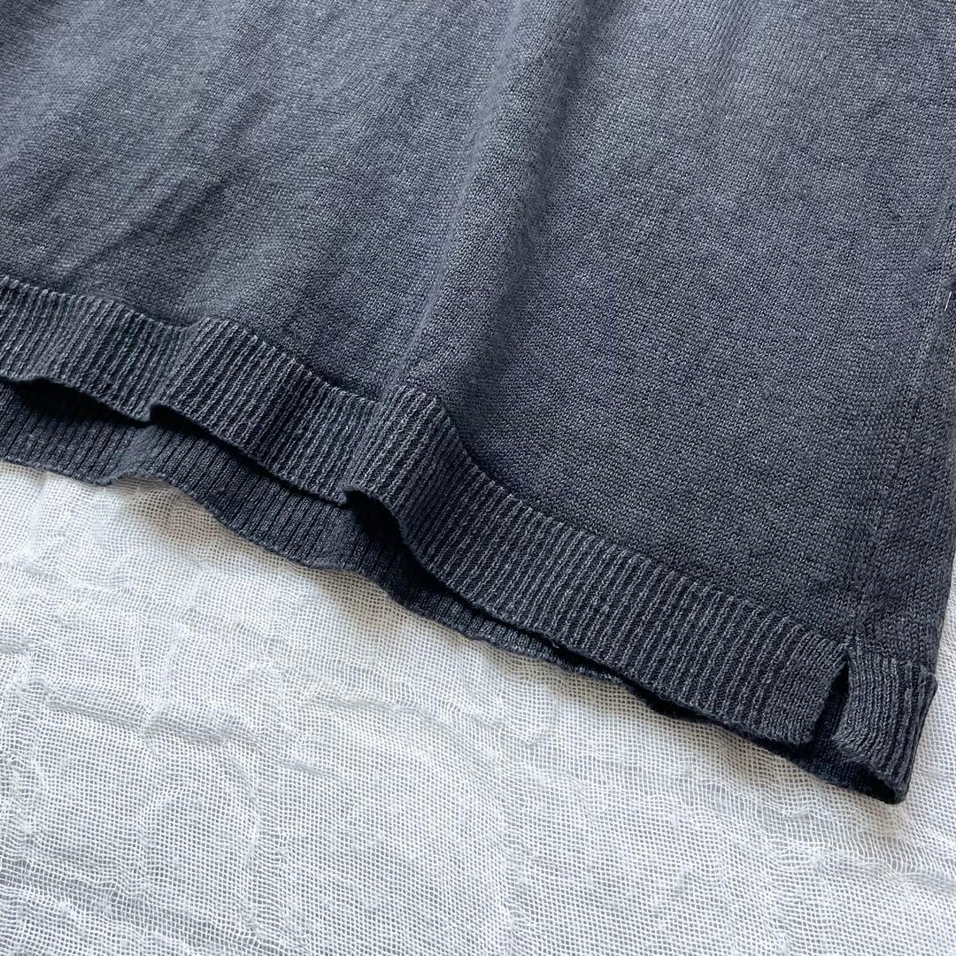 アパルトモン ドゥーズィエムクラス リネン ノースリーブ ニット ハイネック