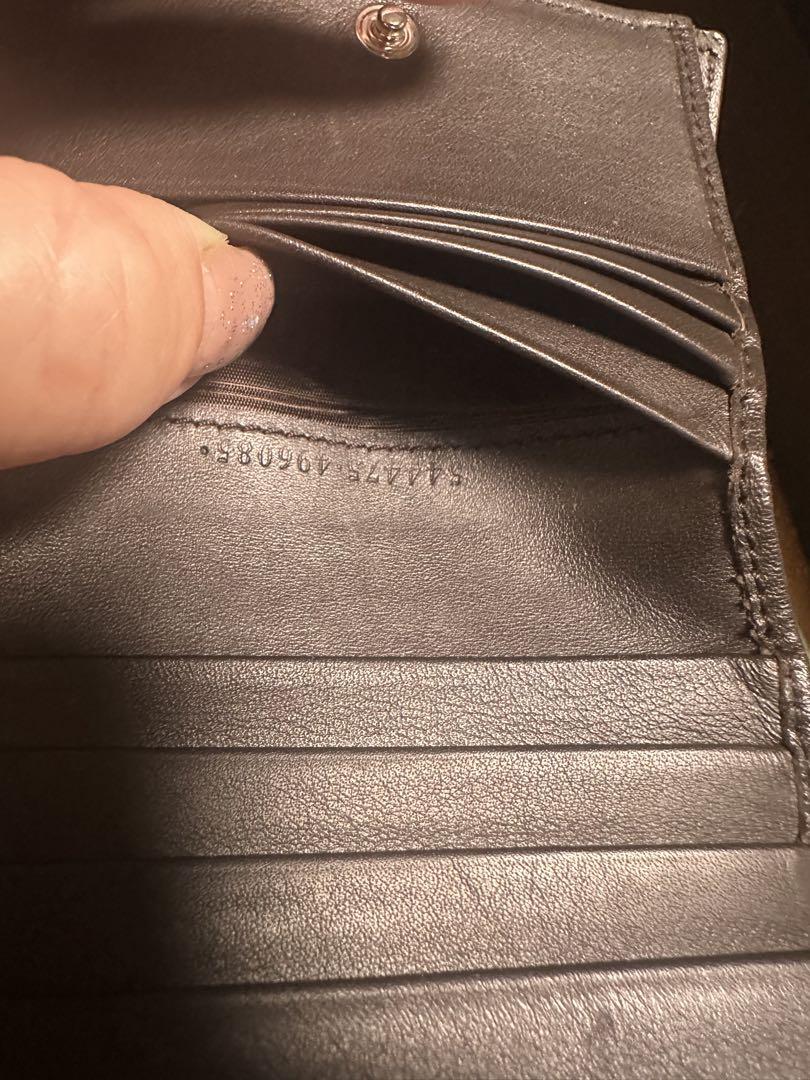 GUCCI GGパターン 二つ折り財布 - メルカリ