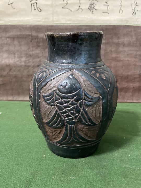 琉球古典焼 壺 古民芸.やちむん.骨董.壺屋焼.古道具.骨董品