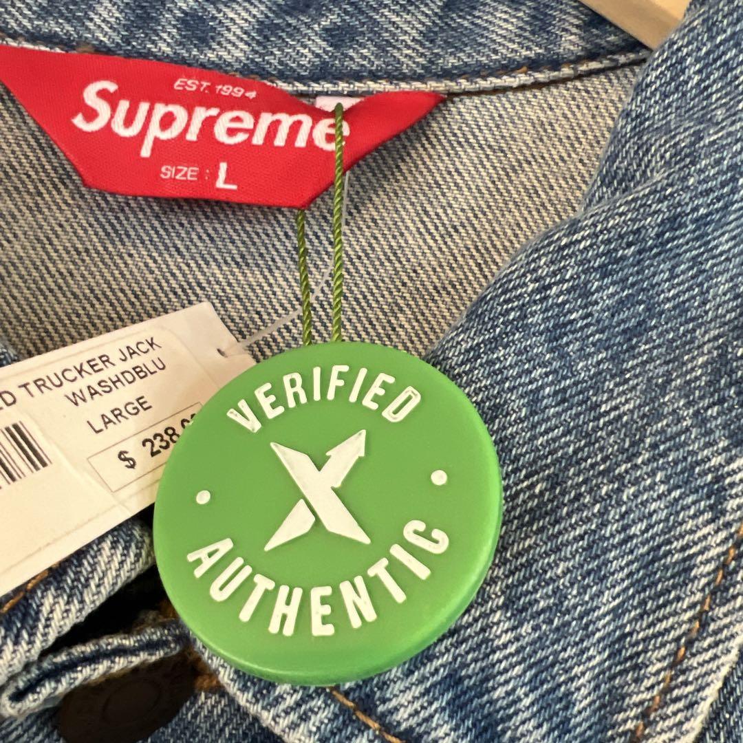 ジャケット・アウター Supreme New York Painted Trucker Jacket