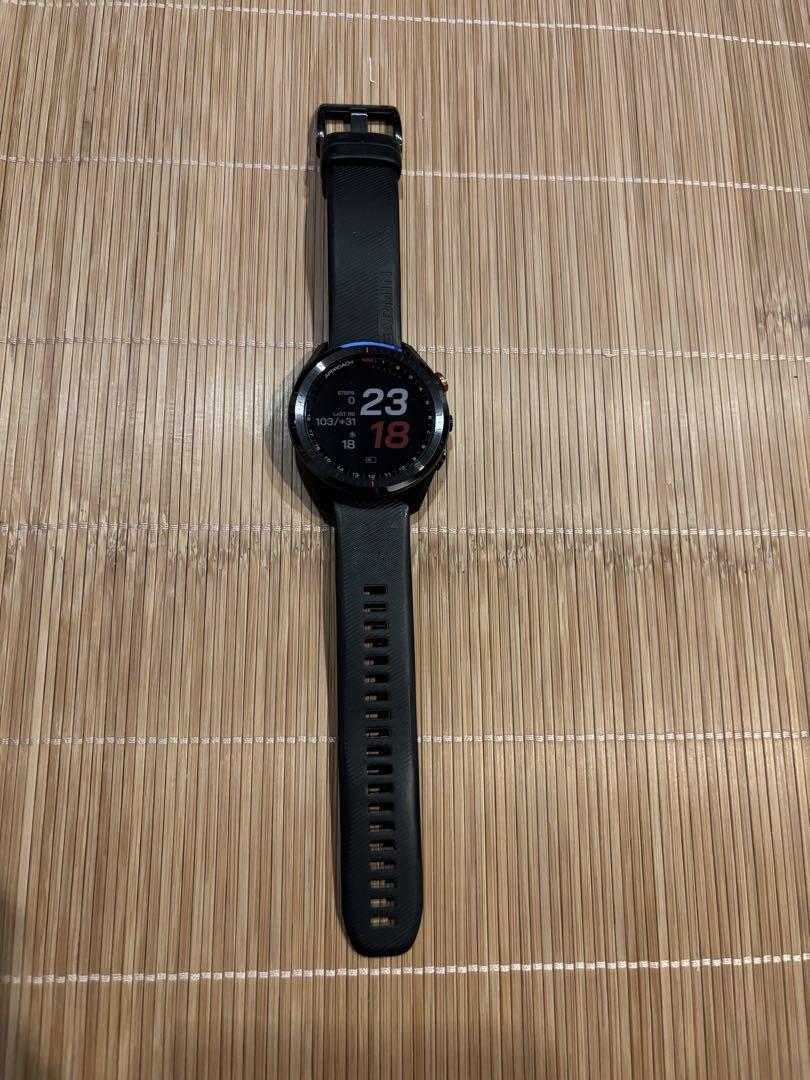 Garmin デジタル腕時計 ブラック　s62 ゴルフ