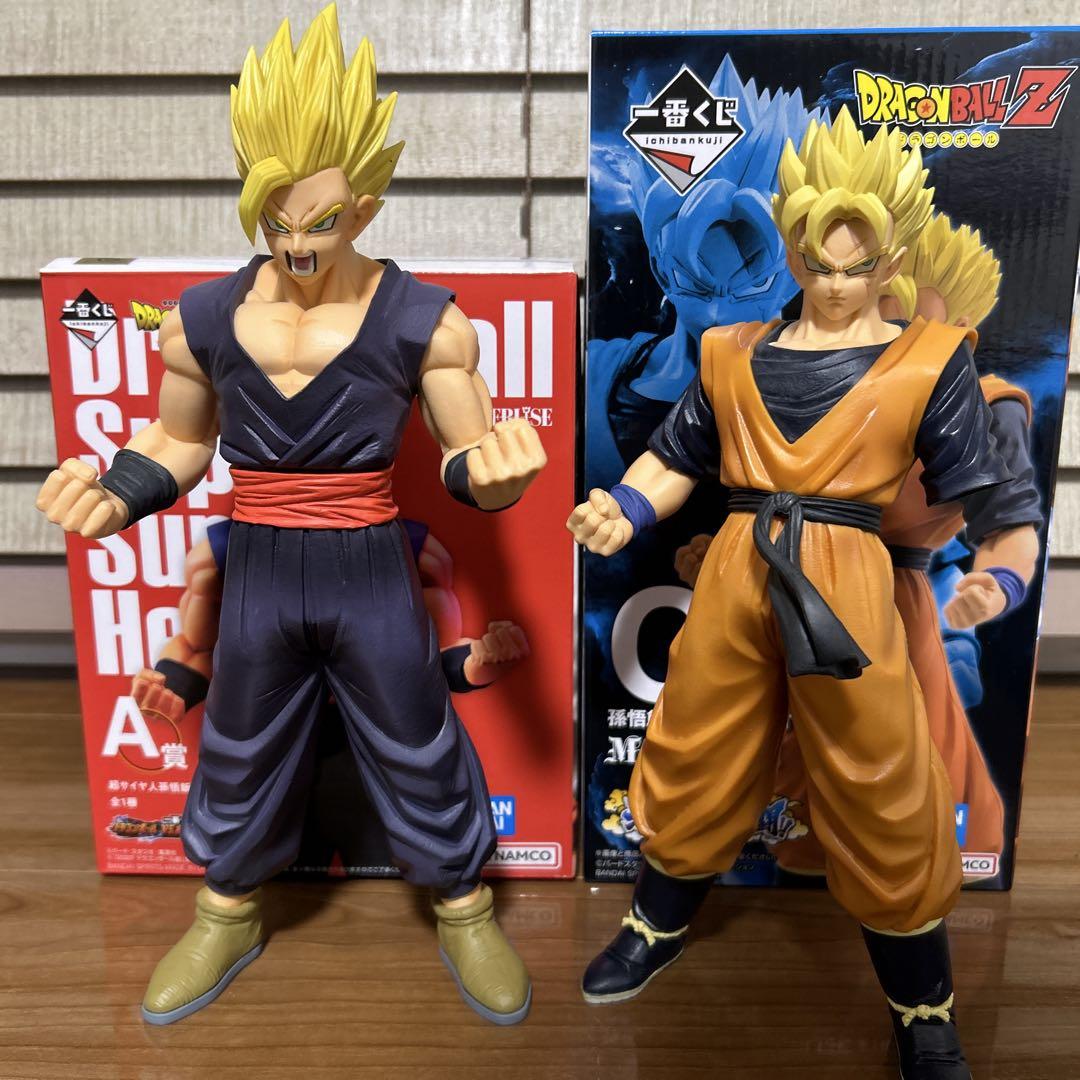 美品☆一番くじ ドラゴンボール フィギュア 孫悟飯 2体セット