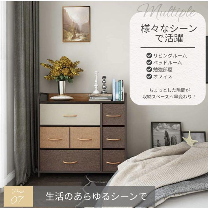 いませ∧ チェスト 衣類収納 3段 引き出し付き YumAi-m50737089309 収納ラック 収納ボックス タンス ➢もできるの