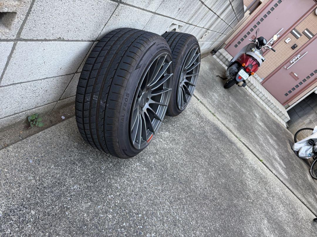 enkei rs05rr Rフェイス19インチ 10j 40 2本 - メルカリ