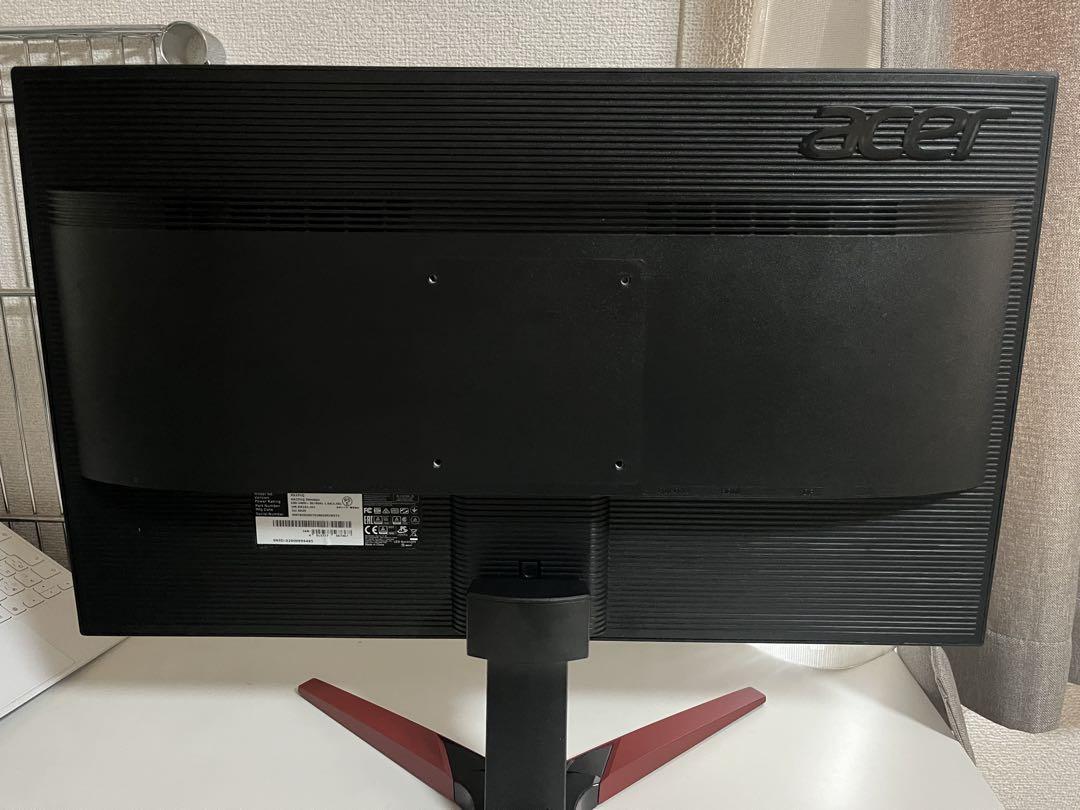[美品]　165Hz Acer ゲーミングモニター KG251QJbmidpx