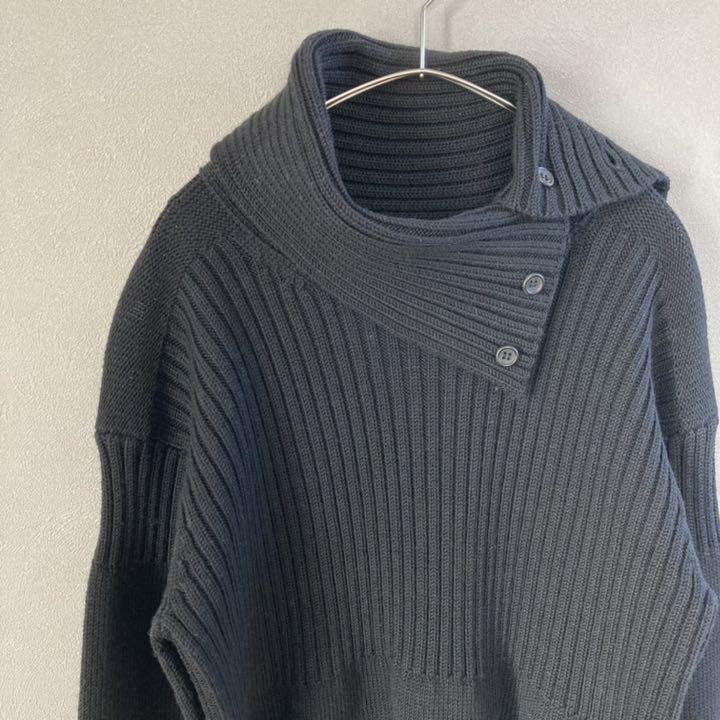 大人気新品 最終SALL 美品 Y's タートルニット 日本製 黒 NxFth-m50741617052 好評限定品