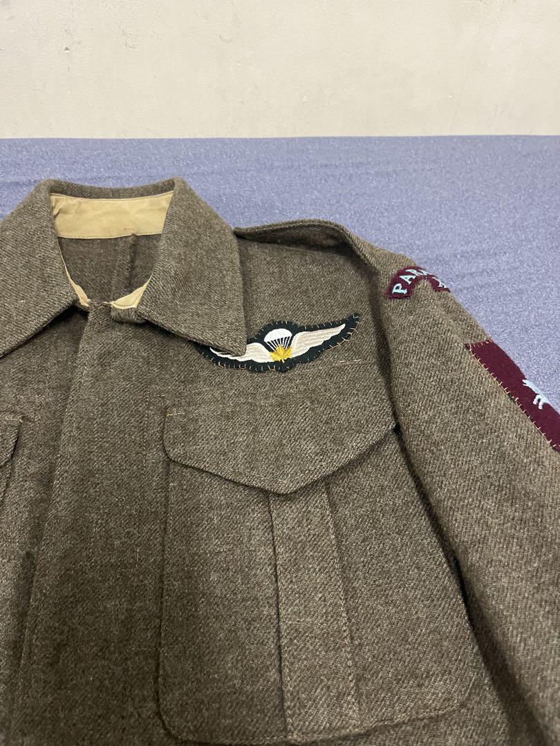 1945年　イギリス軍　カナダ軍　p37 バトルドレス