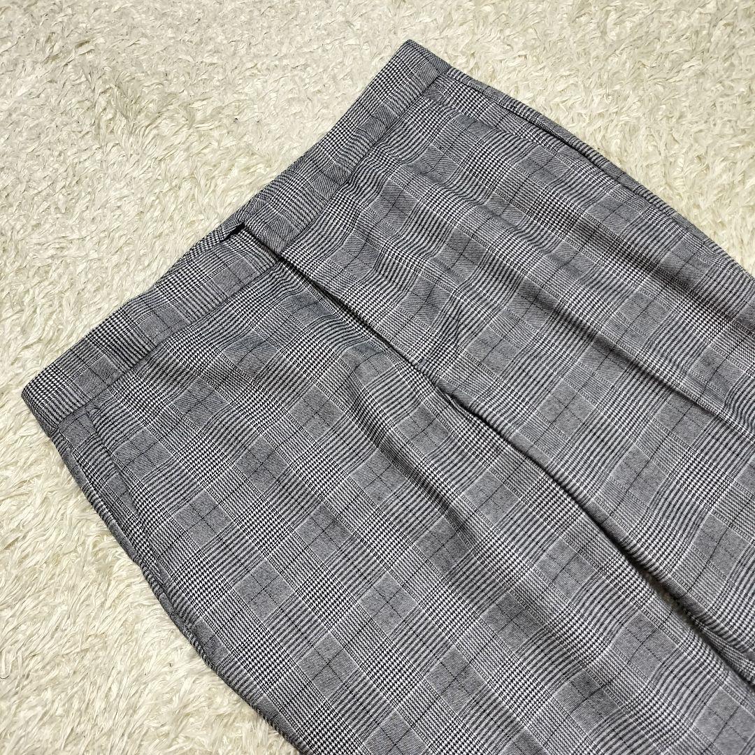 【美品】ZARA ザラ セットアップ スーツ パンツ ギンガムチェック 千鳥柄