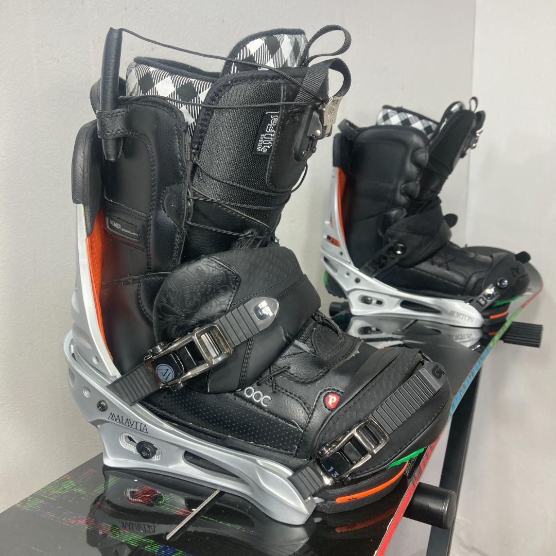 超歓迎された バートン152cm ブーツ27cm スノボ4点フルセット x custom スノーボード